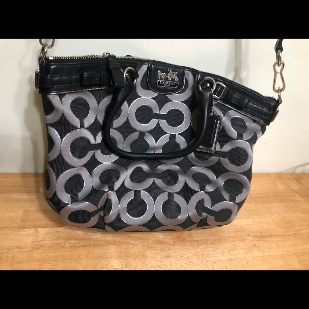 Coach Monogram Shoulder Bag